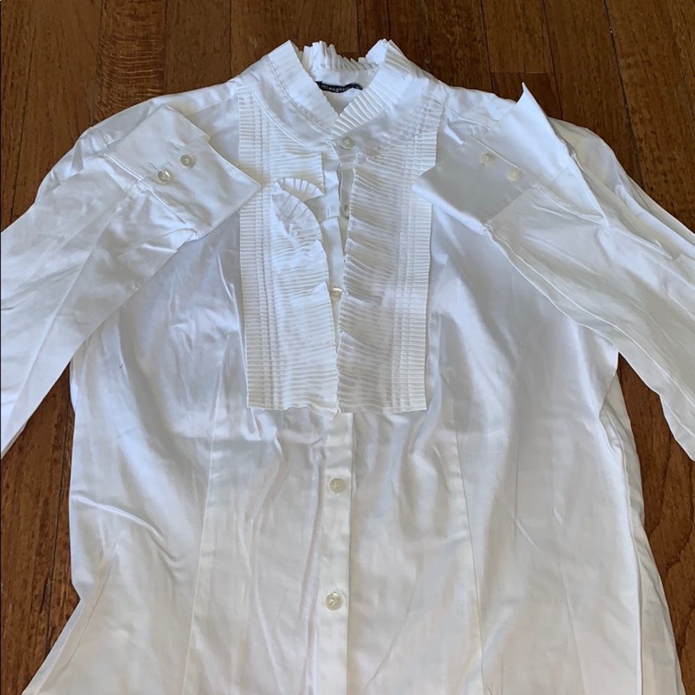 J.McLaughlin white dress shirt